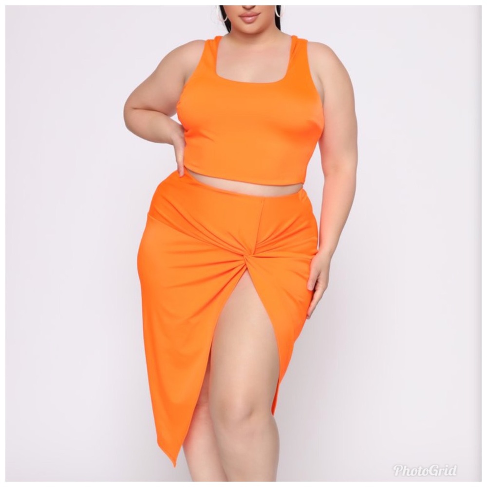 Neon two piece set
